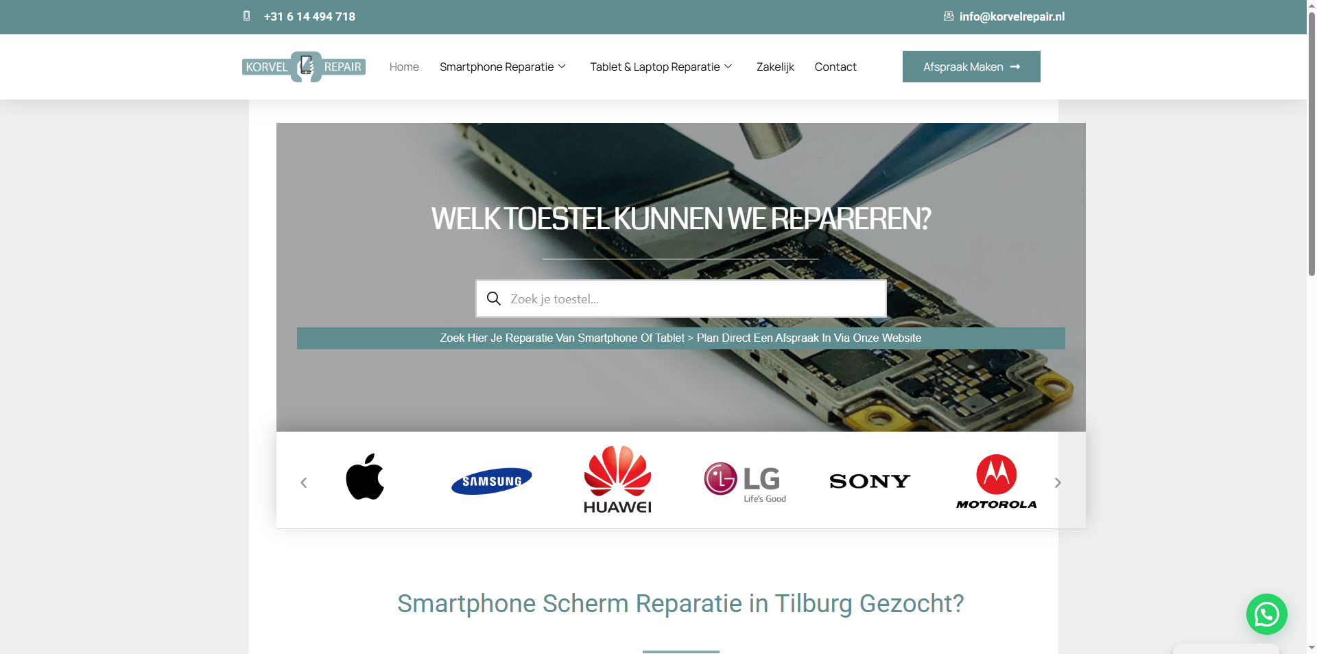 Projectbeeld van Korvel Repair